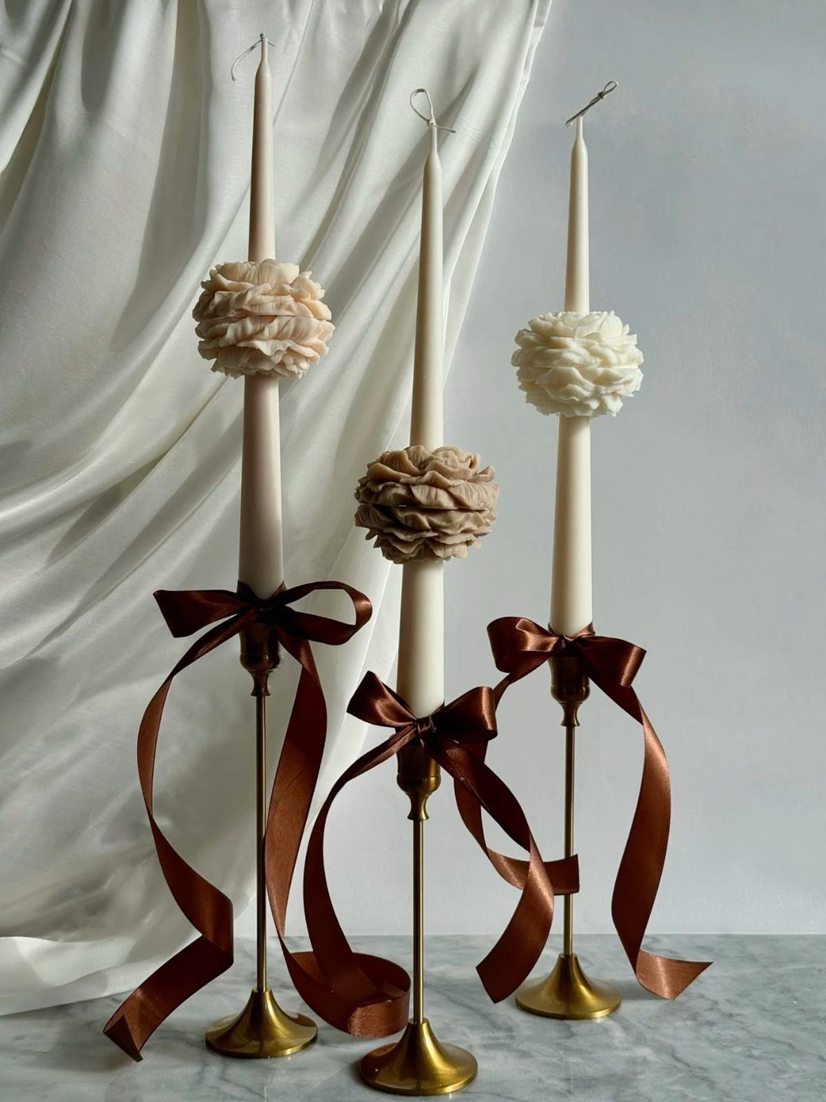 Skulptūrinės žvakės